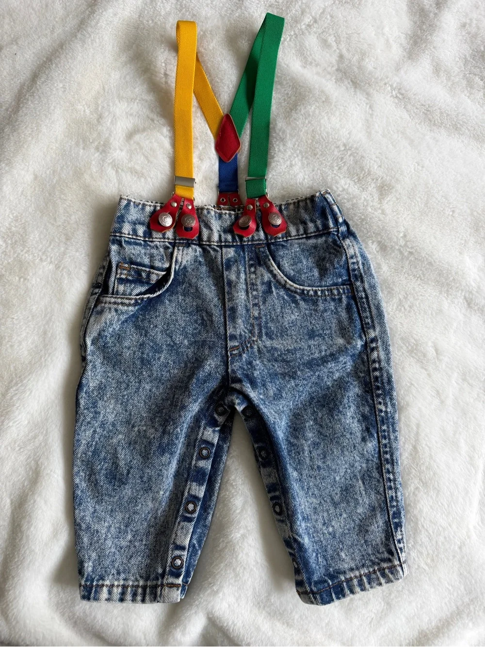 Vintage Little Levi’s Orange Tab USA Jeans 9 Months
